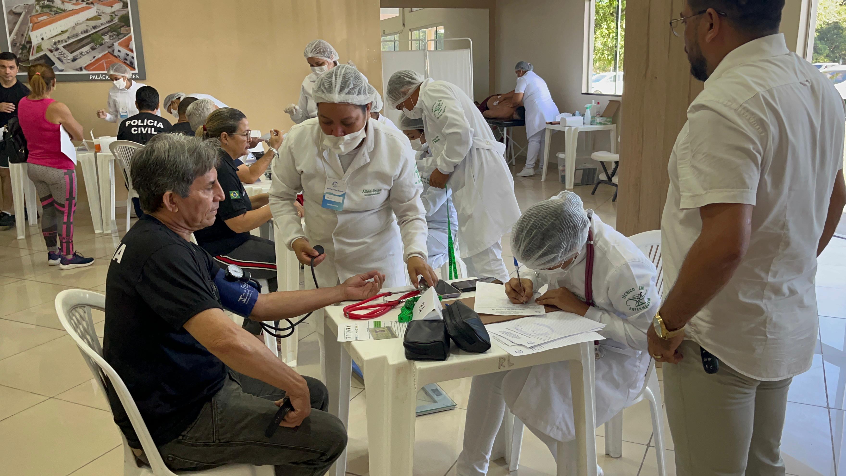 MUTIRÃO DA SAÚDE DA POLÍCIA CIVIL DO AMAPÁ 